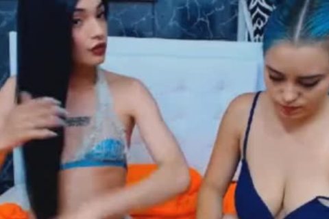 delicious shelady plows Her Female friend