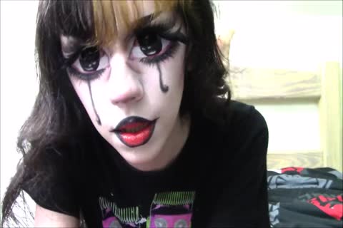 Real manga shemale Jerks Off & Eats cum #13 / HALLOWEEN2017