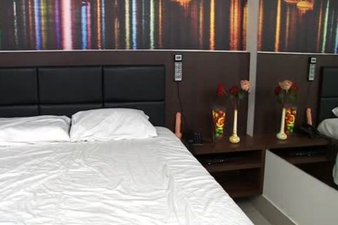 yummy ladyboy playgirl Masturbates With A giant sex tool