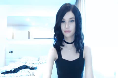 Lady Cola Flashing On web camera