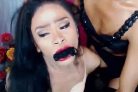 A tgirl Who Adores sadomasochism On webcam