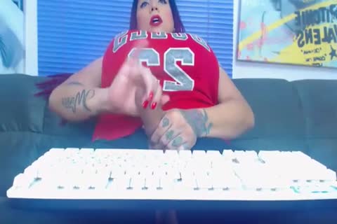 large rod shemale Masturbation