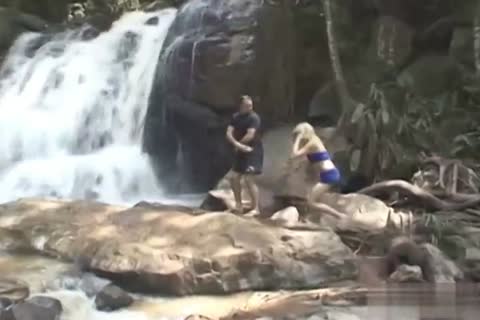 young Bianca Soares plowing At The River..