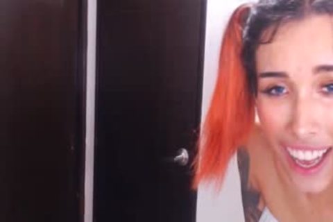 18yo Redhead ladyboy Teasing