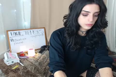 sleazy T-angel In Fishnets