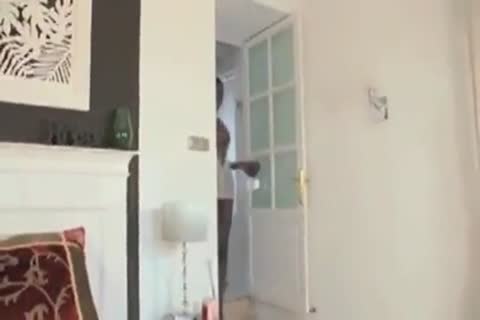 nice-looking black ladyman Jerks Of A boys large penis Off
