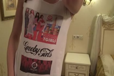 fine shemale Alisha T anal Toying Solo