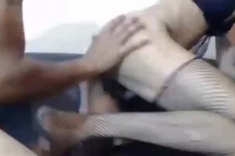 couple sheboy likes engulfing And nailing