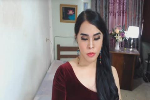 filthy asian Trans 10-Pounder Live Jerking