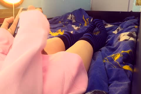 Femboy Has A fine Messy cumshot while Watching 18GB Of anime