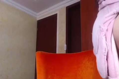 skinny t-girl Jerking Her dick