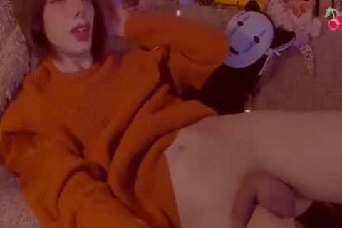 sexy sheboy playgirl Shows Her Hard weenie