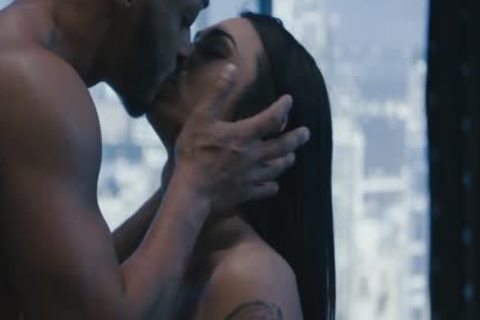Petite nice-looking Ts Khloe Kay unfathomable Interracial butthole Penetration