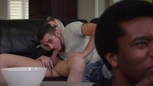 Trans Angels: Aubrey Kate handjob scene