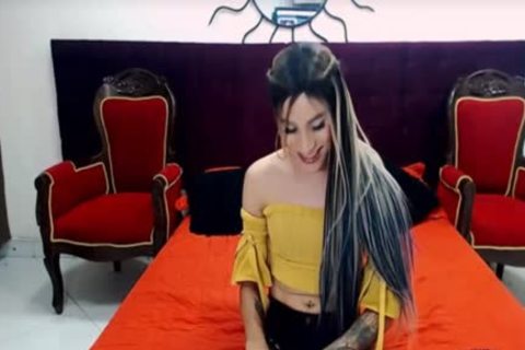 tranny playgirl With Tattoo Masturbate On webcam