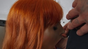 Trans Angels: American Ryan Bones & Evie Envy gagging
