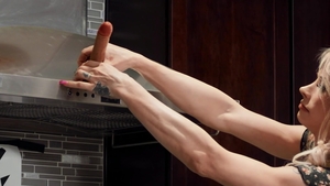 TransAngels - Casey Kisses amongst Colby Jansen in the kitchen