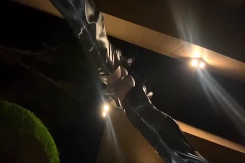 Crossdresser Sissy Gina - darksome Leather