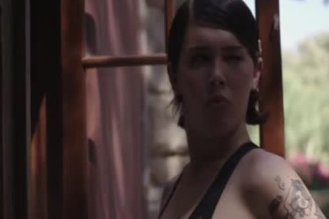 Daisy Taylor pounds Woman Stuck In Window