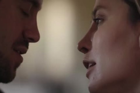 brunette hair Ts gal Korra Del Rio slams Dantes anal doggystyle