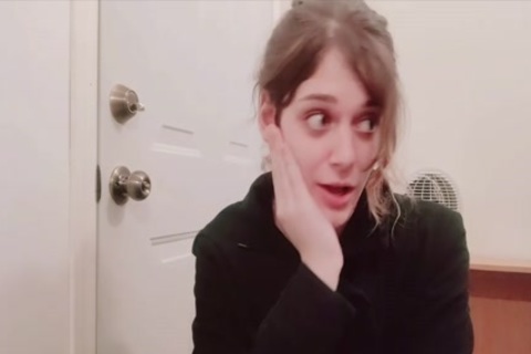 sleazy tranny dilettante webcam stroking