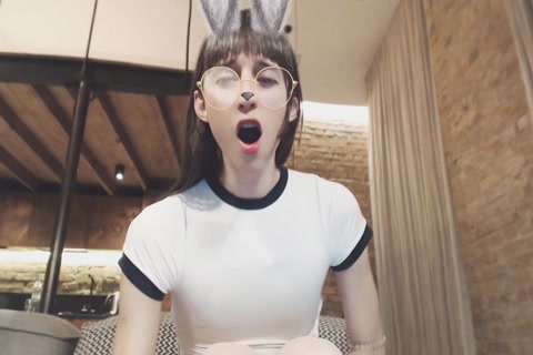 Solo web camera lady-twink Masturbation