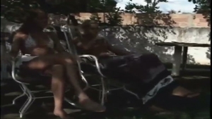 Outdoor Threeway Sex For you