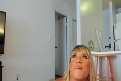 nasty enormous Shafted TBabe Hard Stroking On webcam Part two