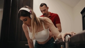 Transsensual.com: Latina transsexual Ivory Mayhem showing big dick