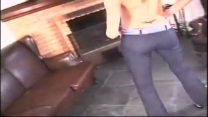 blond tranny hoe gets Buttfucked