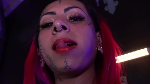 Inked Trans latin chick drilled In Her large ass After sucking