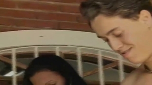 sleazy latina this babemales With man In action