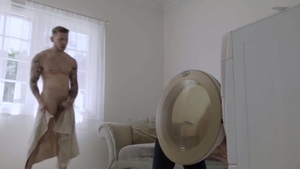 lascivious Stepbro plows TS Stepsis while Shes In Washing Machine