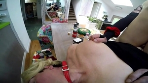 skank pounded On A Table
