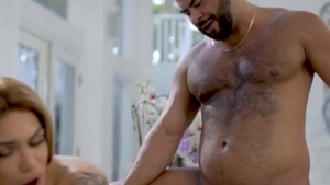 Rich Trans Woman receives Rimjob And butthole plowed By Boyfriend