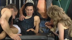 Vintage amateur group sex