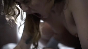 Tattooed teen gets moist cunt nailed By Her tranny Stepmom