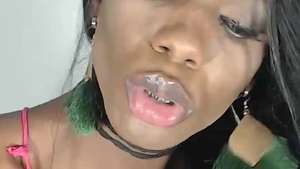 tranny stiff 10-Pounder naughty Facial 215
