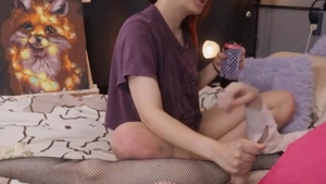 Ts honey receives Her penis engulf By ladyboy