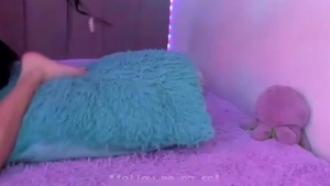 Amateur Big Tit Tgirl's First Time on Cam
