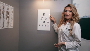Trans Angels: Kallls TGirl Eye Exam Leads to a Doggy Pounding