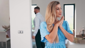 Trans Angels: Vanessa Jhons' Creamy, Sloppy Blowjob