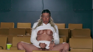 Trans Angels: Big Fake Titties & She-Cock Exploration