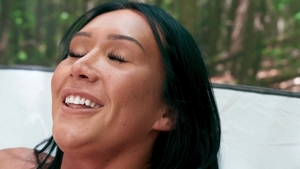 Trans Angels: Seductive Flashing Leads to Outdoor Sex