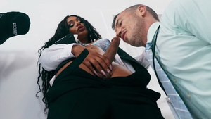 Trans Angels: Trans Babes Get Frisky at Work