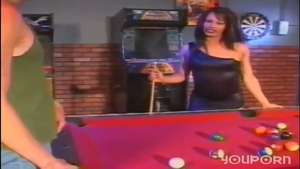 Pool Table Sex With A Flatchested sheboy