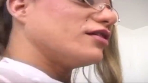 busty lady-man loves trio Sex