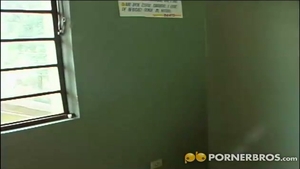 Petite blonde lady-twink receives pooper gangdriled