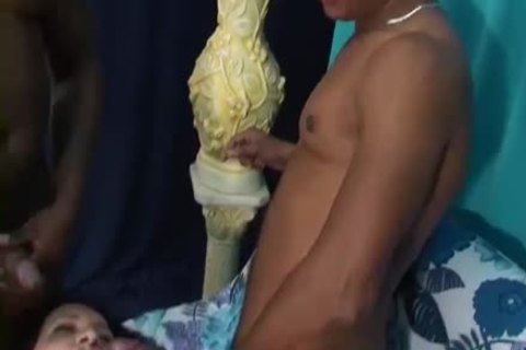 raw Double bang For Sensual shemale