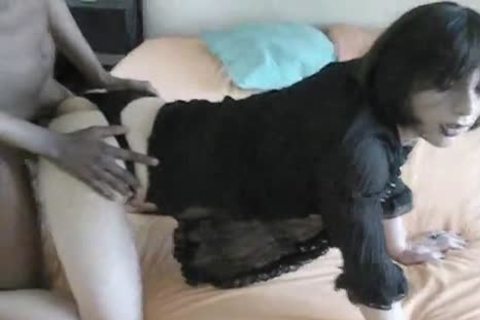 darksome boy pounding brunette ass